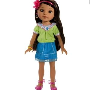 Hearts for Hearts Girls Consuelo Mexican Doll Articulated & accessories